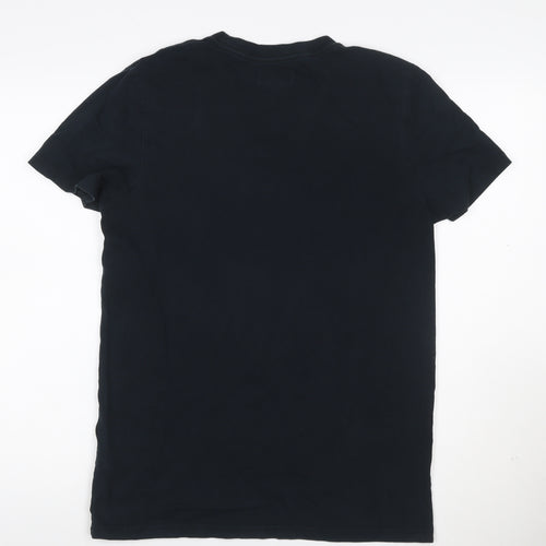 Adidas Mens Black Crew Neck Short Sleeve Cotton T-Shirt M