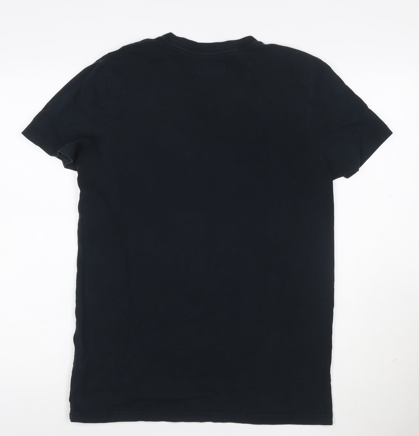 Adidas Mens Black Crew Neck Short Sleeve Cotton T-Shirt M
