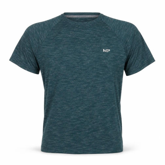 MyProtein Men's Blue Green Short Sleeve Athletic T-Shirt Size M