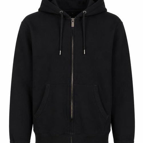 Marks and Spencer Men's Black Full Zip Hoodie Size S