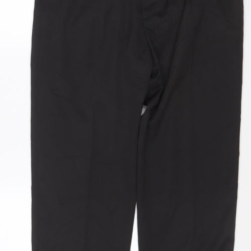 Debenhams Men's Black 34 Short Polyester Dress Pants Trousers