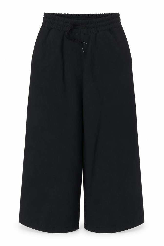 Marks and Spencer Goodmove Women's Black Size 12 Wide-Leg Activewear Trousers