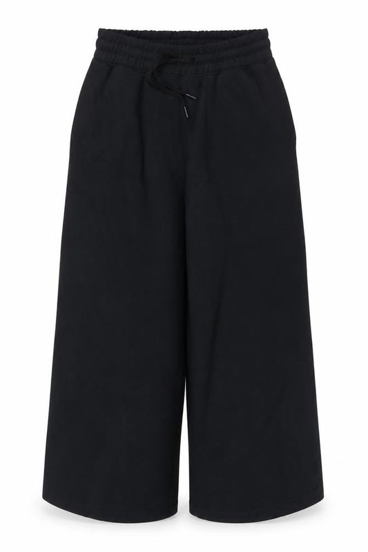Marks and Spencer Goodmove Women's Black Size 12 Wide-Leg Activewear Trousers