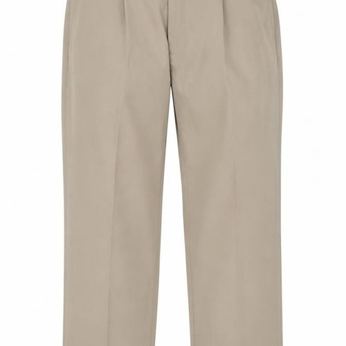 Debenhams Women Beige 24 Short Straight Leg Polyester Trousers