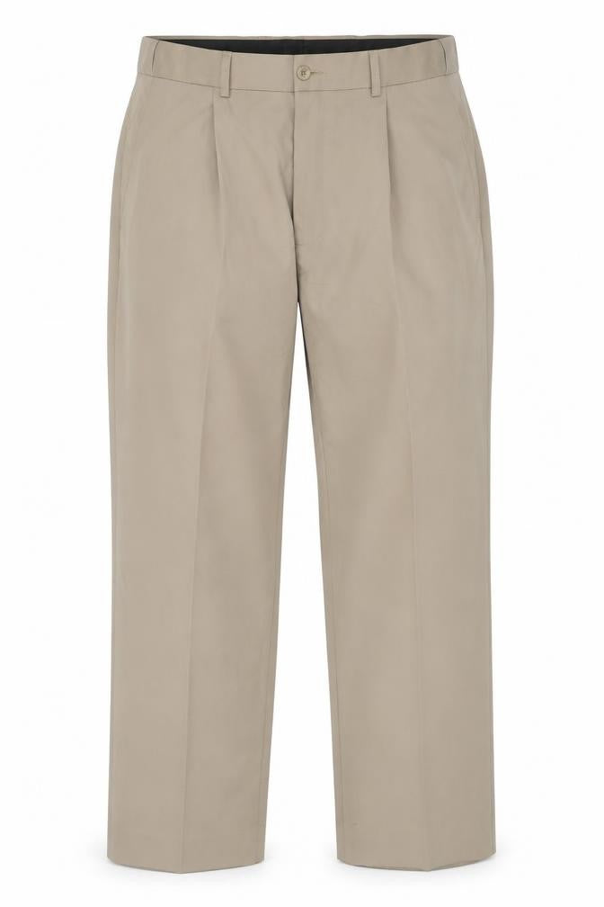 Debenhams Women Beige 24 Short Straight Leg Polyester Trousers