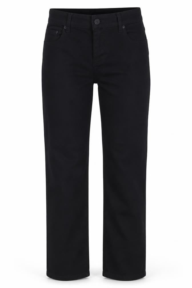 Marks and Spencer Women’s Black Straight Jeans Size 8 Regular Stretch Denim