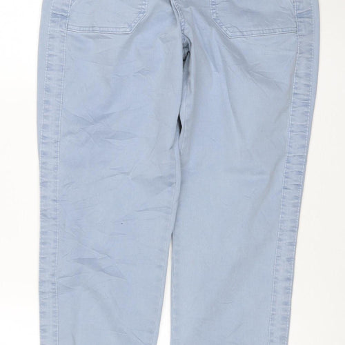 Marks and Spencer Women's Blue Tapered Regular Fit Jeans Size 12