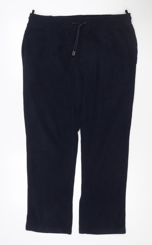 Marks and Spencer Men's Blue L Short Jogger Trousers