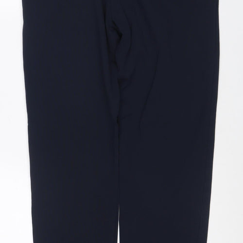Marks and Spencer Mens Blue M Long Jogger Trousers Cotton Blend