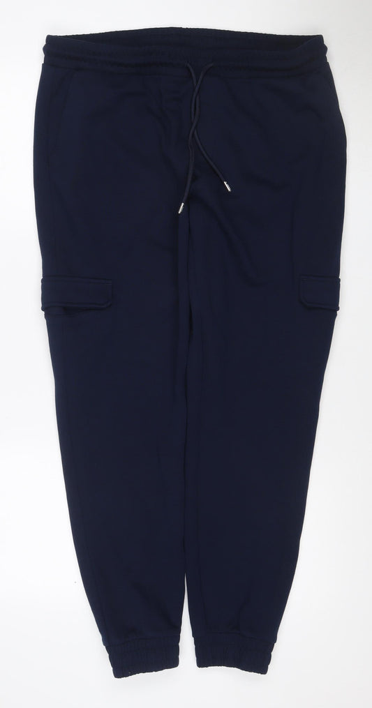 Marks and Spencer Autograph Men's Blue L Jogger Sweatpants