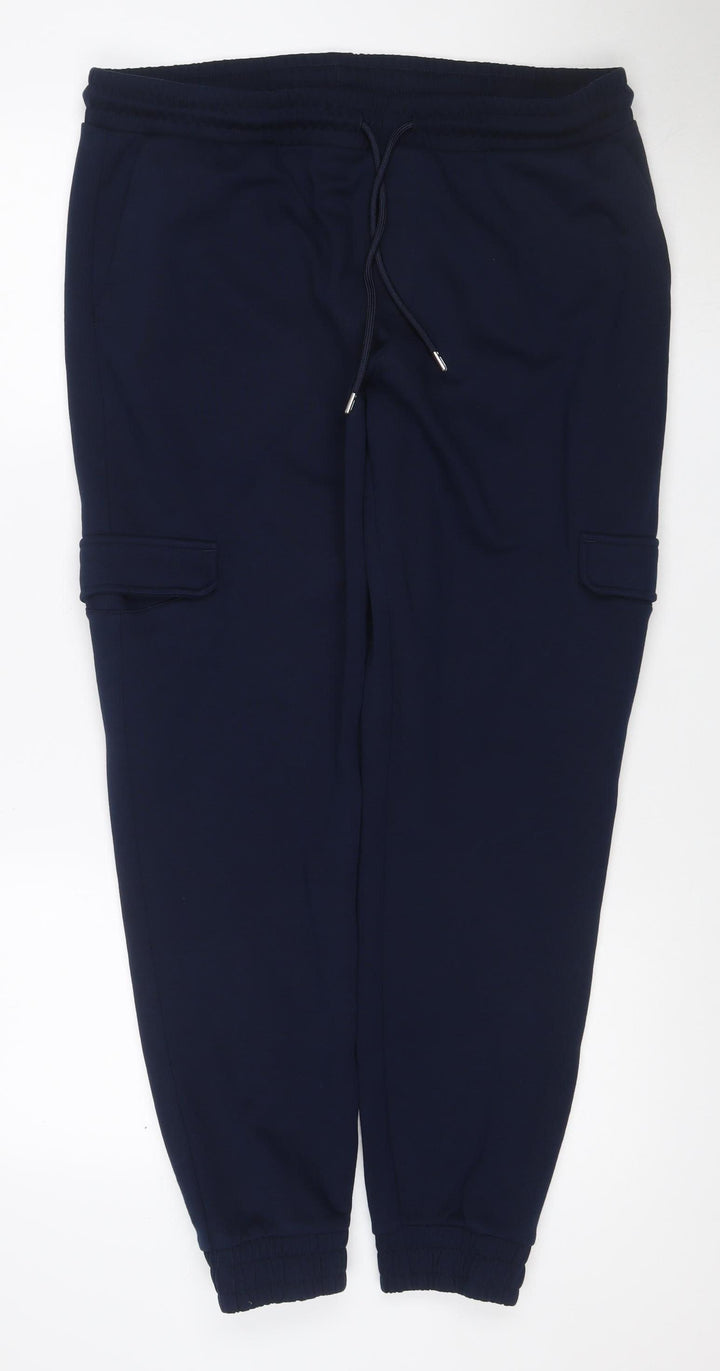 Marks and Spencer Autograph Men's Blue L Jogger Sweatpants
