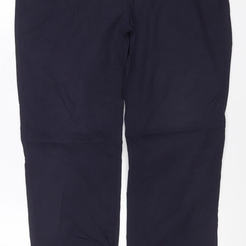 Craghoppers Women's Blue Size 10 Lightweight Travel Trousers