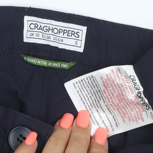 Craghoppers Women's Blue Size 10 Lightweight Travel Trousers