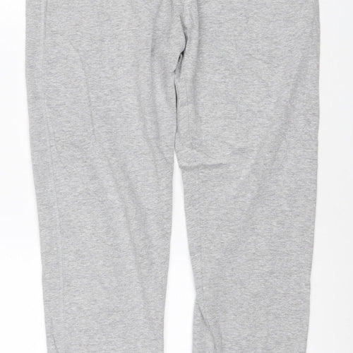 Marks and Spencer Men's Grey Regular Fit Jogger Trousers L