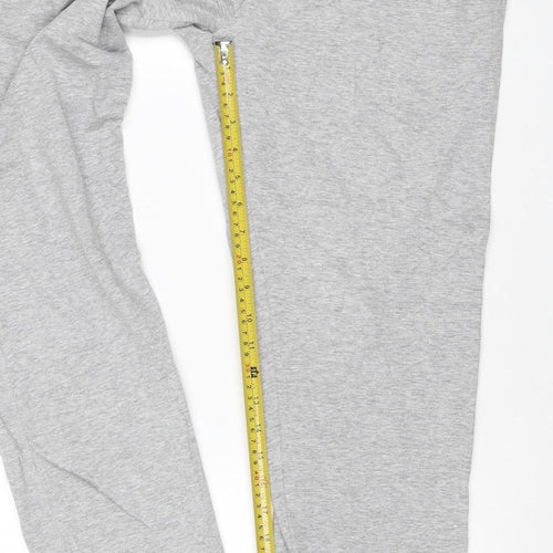 Marks and Spencer Men's Grey Regular Fit Jogger Trousers L