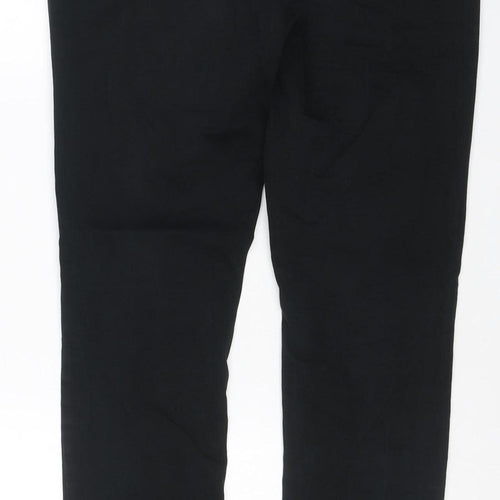 Next Men’s Black Skinny Fit Chino Trousers 30W 31L Cotton Stretch