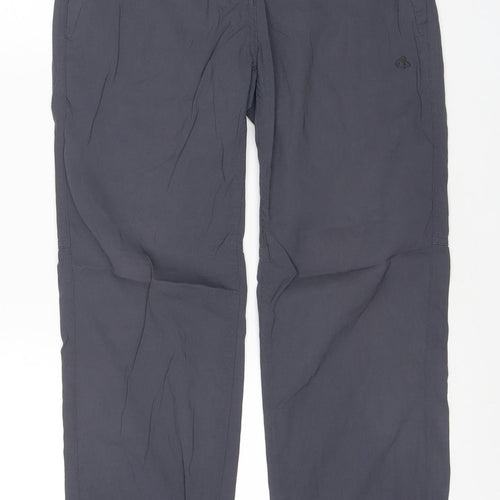 Craghoppers Womens Grey Cargo Travel Trousers Size 10 Regular