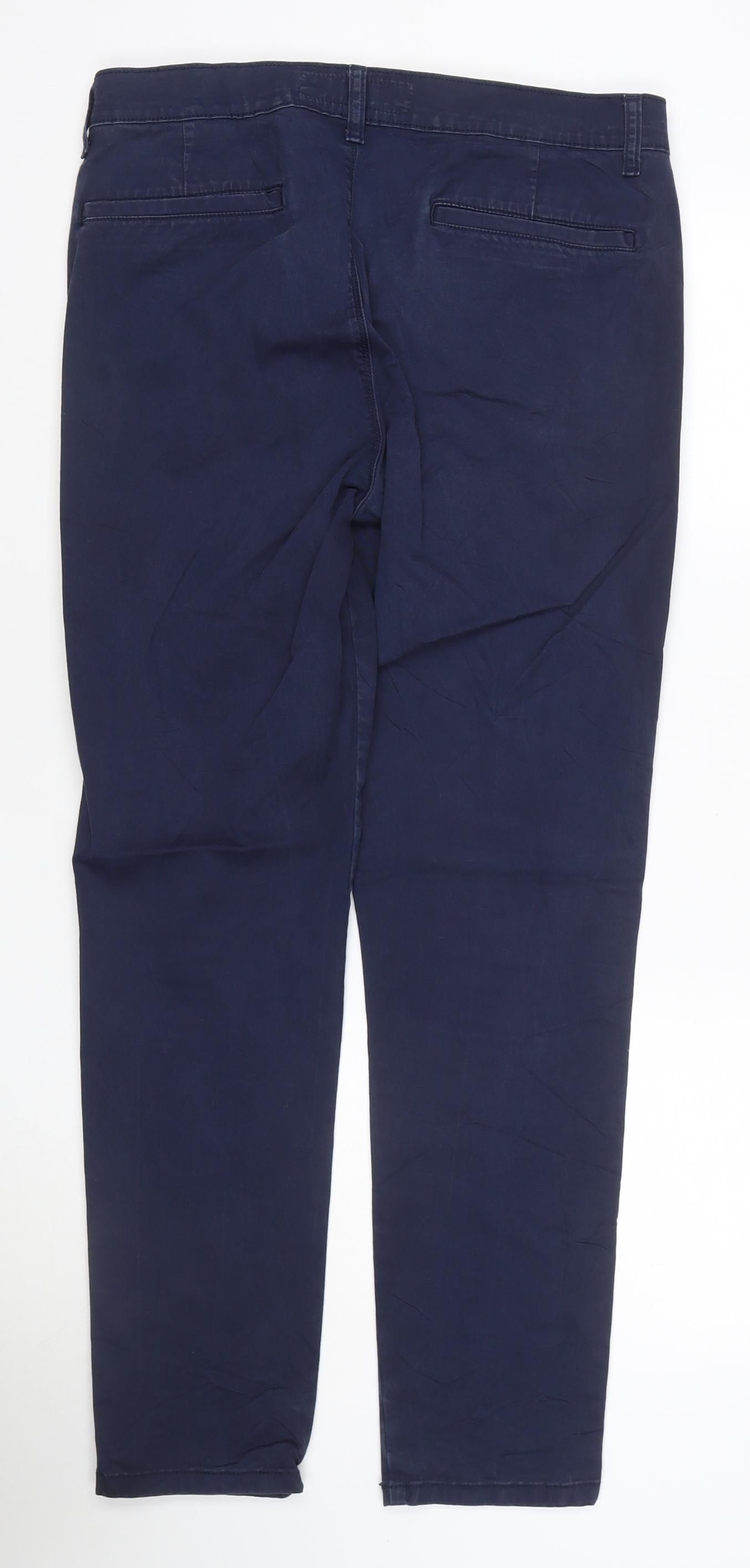 Topman Men's Blue Skinny Stretch Jeans W36 L32