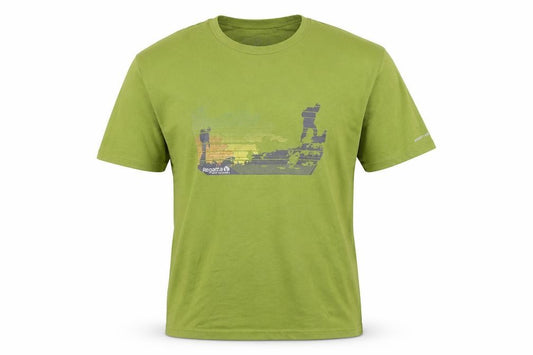 Regatta Men’s Green Adventure Tech Outdoor Graphic T-Shirt Size L