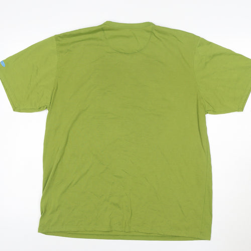 Regatta Men’s Green Adventure Tech Outdoor Graphic T-Shirt Size L