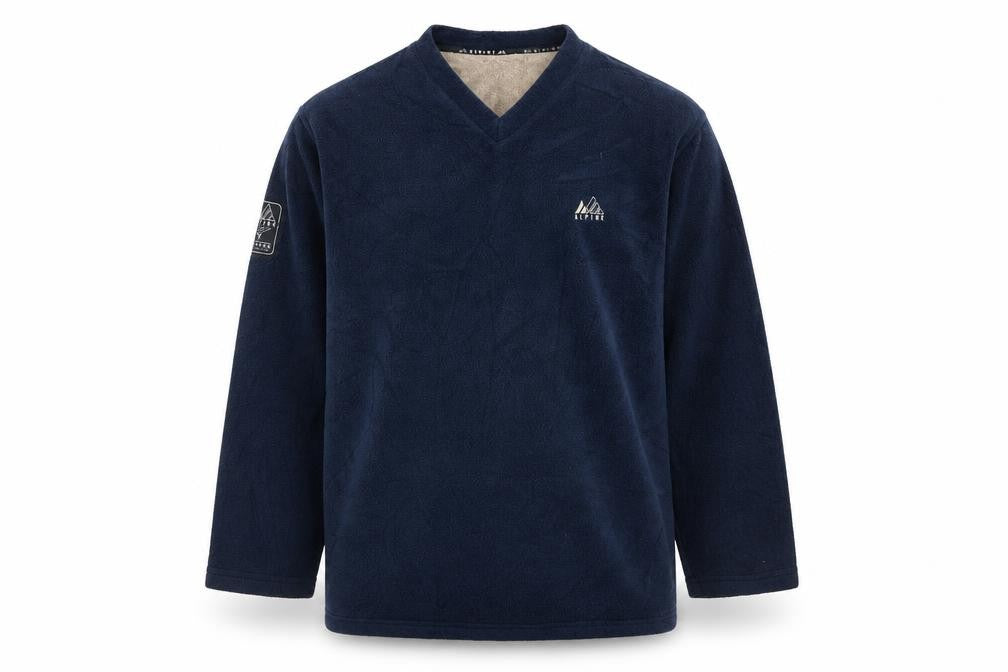 Alpine by Hardwear Men's Blue Fleece Pullover Sweatshirt Size L