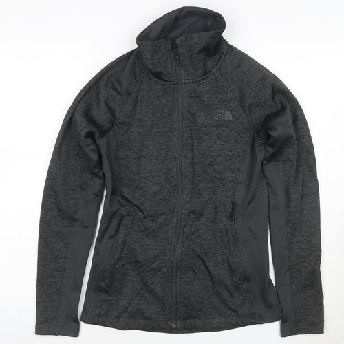 The North Face Womens Black XS Softshell Full Zip Jacket
