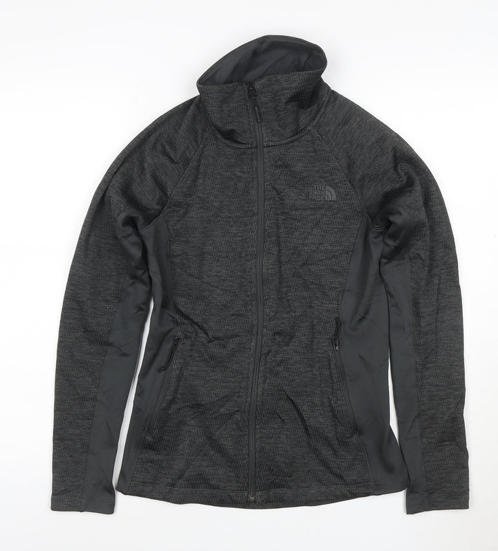 The North Face Womens Black XS Softshell Full Zip Jacket