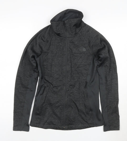 The North Face Womens Black XS Softshell Full Zip Jacket