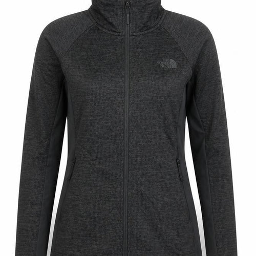 The North Face Womens Black XS Softshell Full Zip Jacket