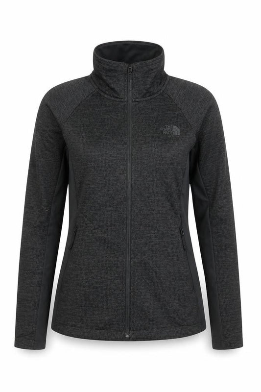 The North Face Womens Black XS Softshell Full Zip Jacket