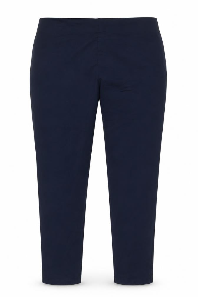 Front view of Principles Women Navy Blue, size 20, Straight Leg Trousers