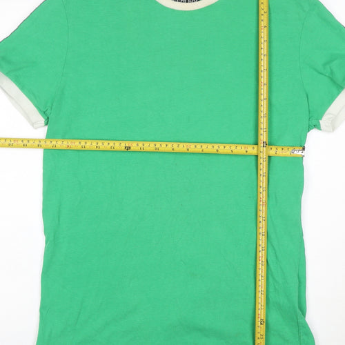 Superdry Men's Green Athletic Crew Neck Short Sleeve T-Shirt L