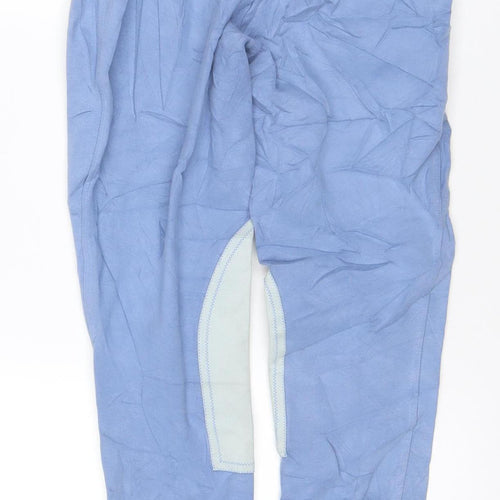 Caldene Womens Blue Cotton Blend Riding Trousers UK 12