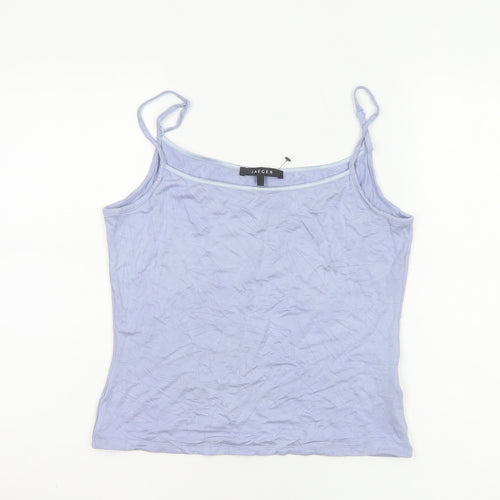 Jaeger Womens Purple Viscose Camisole Tank Top Size M