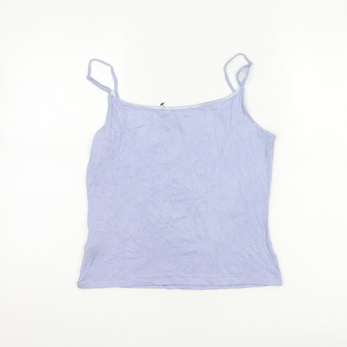 Jaeger Womens Purple Viscose Camisole Tank Top Size M