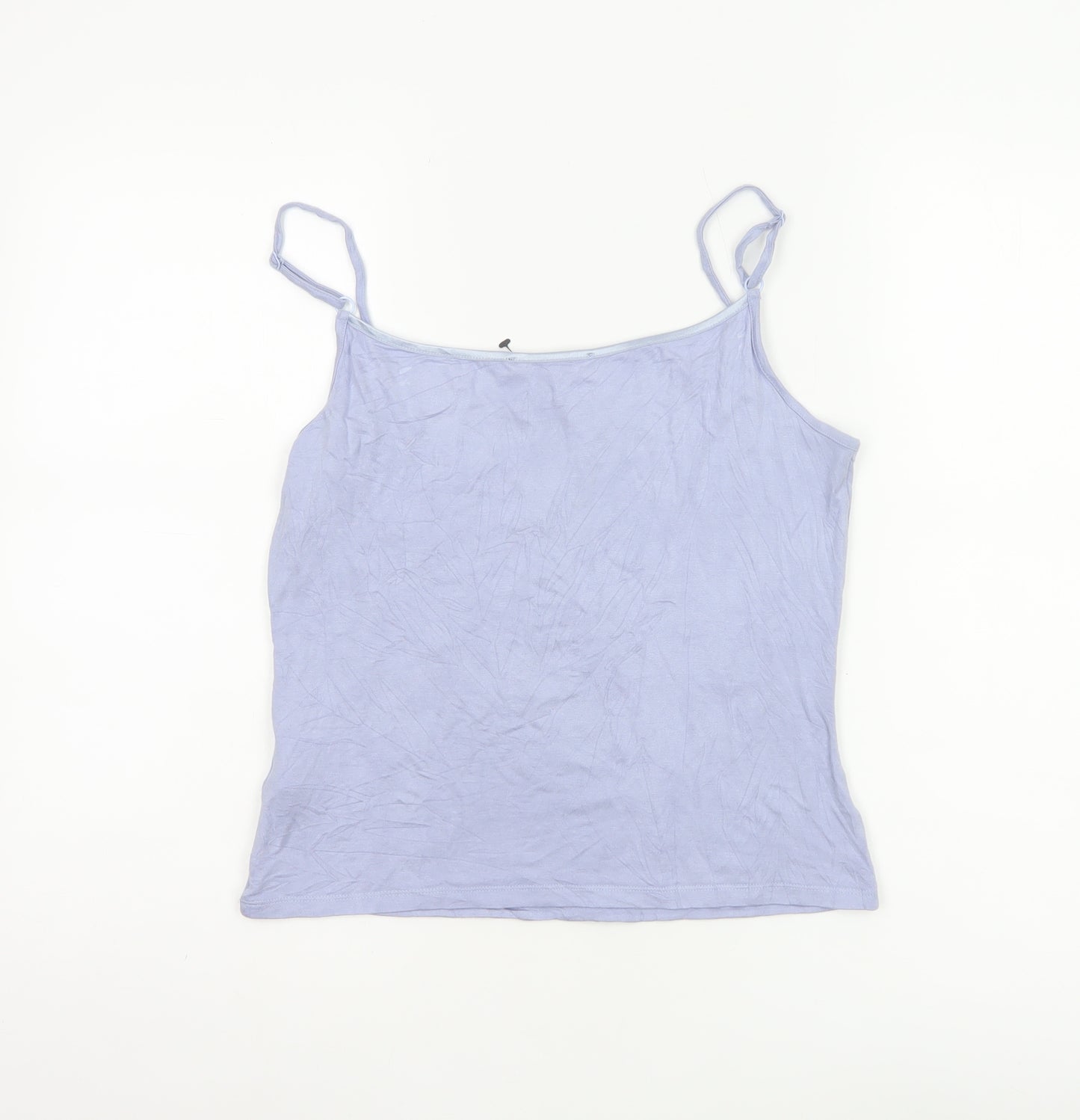 Jaeger Womens Purple Viscose Camisole Tank Top Size M