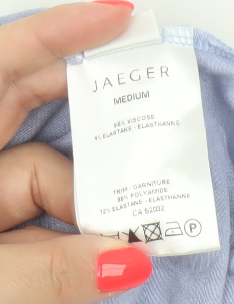 Jaeger Womens Purple Viscose Camisole Tank Top Size M
