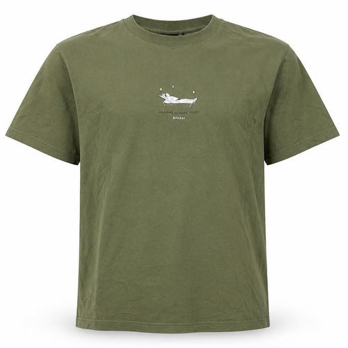 Afends Men’s Green Recycled Cotton Graphic T-Shirt Size L