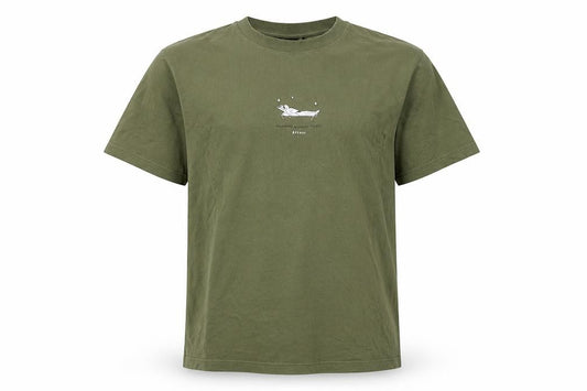 Afends Men’s Green Recycled Cotton Graphic T-Shirt Size L