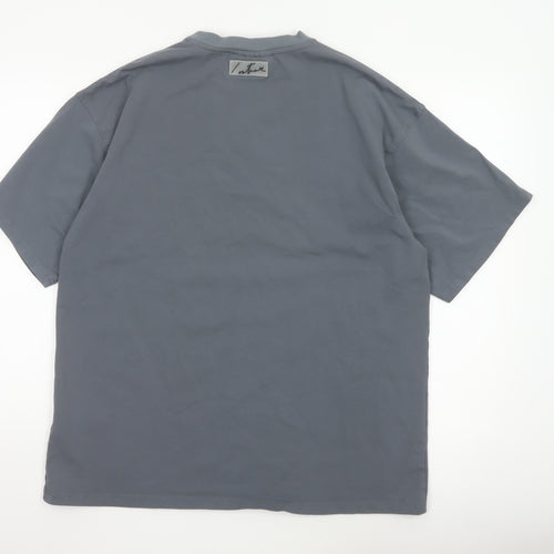 The Couture Club Women's Grey Relaxed Fit T-Shirt UK 8