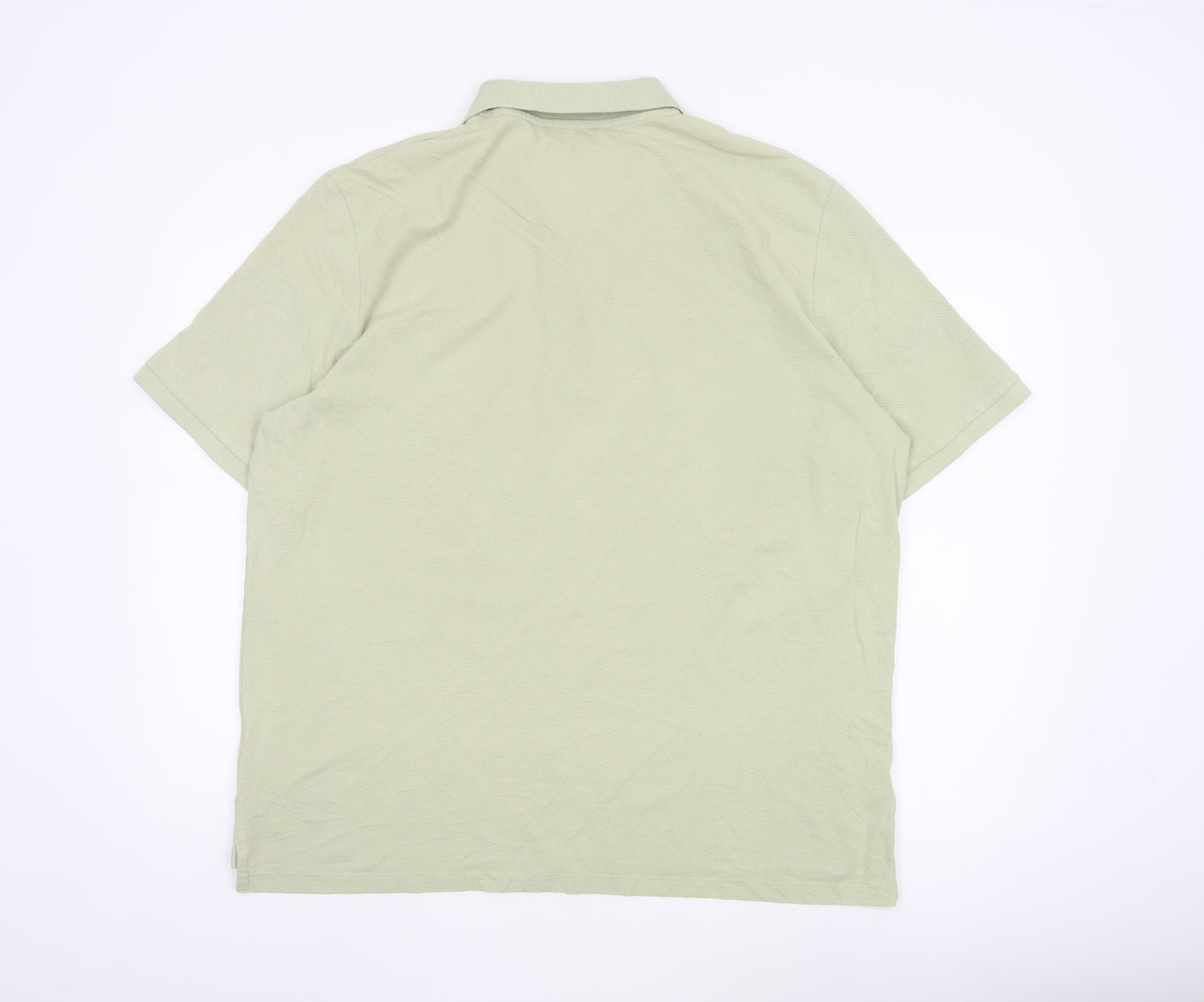 Jack & Jones Premium Men’s Beige 1/4 Zip Polo Shirt XXL Cotton
