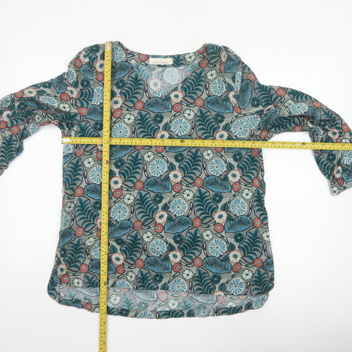 Seasalt Cornwall Women’s Multicoloured Floral Tunic Top Size 16