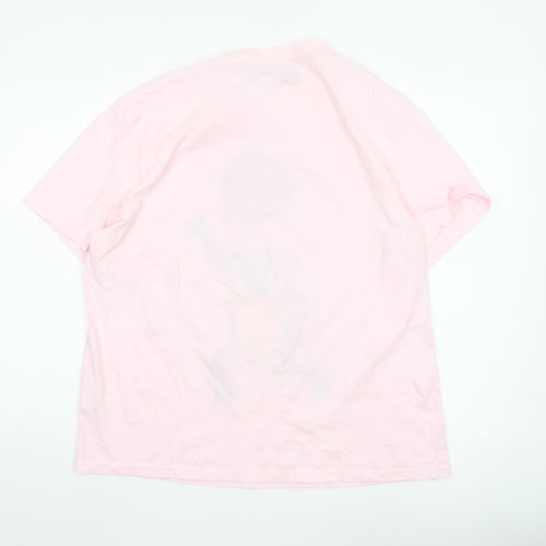 Comic Relief Aardman Women's Pink Shaun the Sheep L T-Shirt Nightshirt