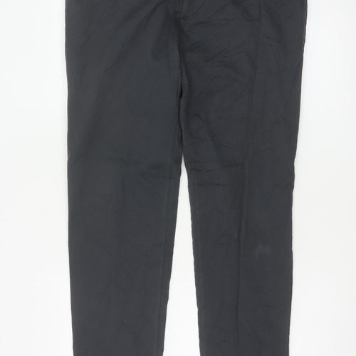 ZARA Men's Black Slim Fit Chino Trousers Size 32 Regular