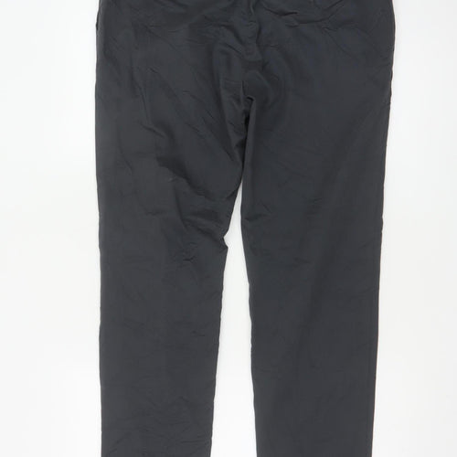 ZARA Men's Black Slim Fit Chino Trousers Size 32 Regular
