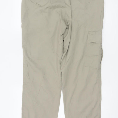 Cotton Traders Men's Beige Cargo Trousers 34 Regular Fit