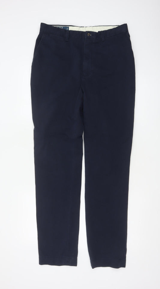 Ralph Lauren Men’s Blue Chino Trousers 32x34 Cotton Prospect Pant