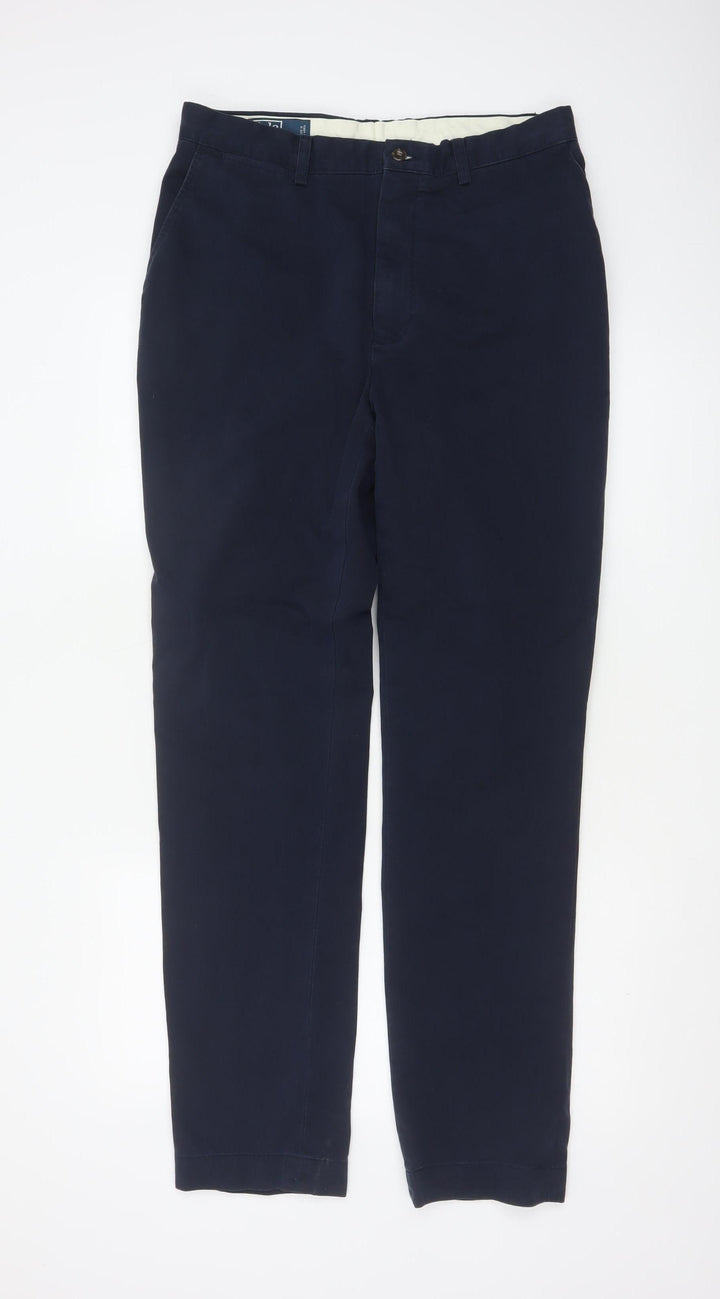 Ralph Lauren Men’s Blue Chino Trousers 32x34 Cotton Prospect Pant