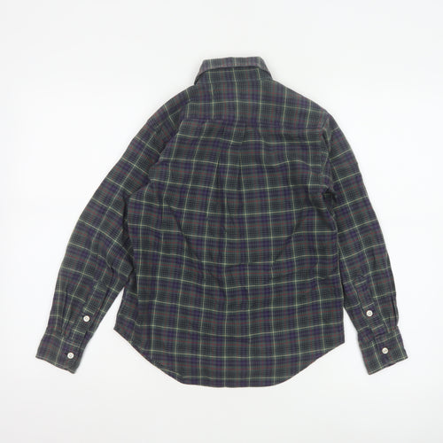 Ralph Lauren Boys Multicoloured Plaid Cotton Button-Up Shirt 8 Years