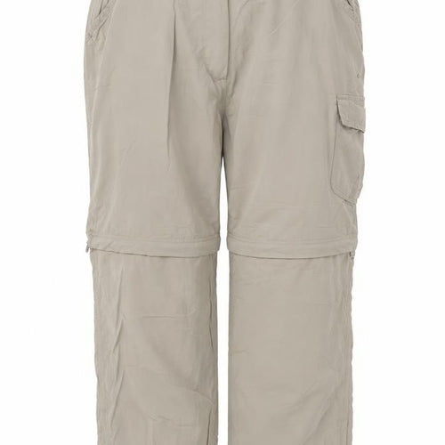Craghoppers Women's Beige Convertible Cargo Trousers UK 18